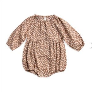 Rylee + Cru ditsy bubble romper